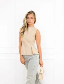 Melissa top beige