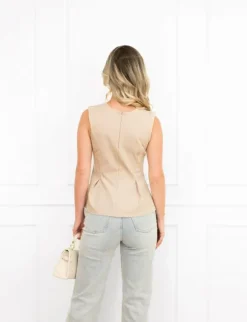 Melissa top beige
