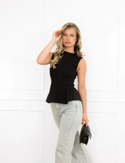 Melissa top zwart