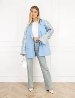 Mendy blazer blauw