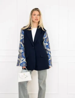 Mendy blazer donker blauw
