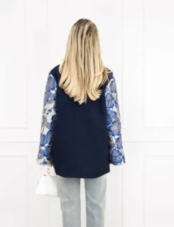 Mendy blazer donker blauw
