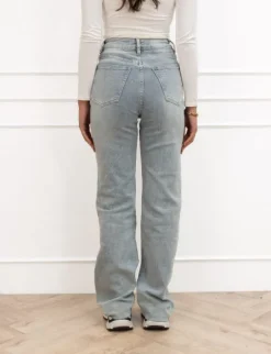 Mette wide leg jeans blauw