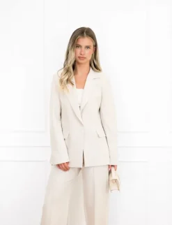 Mila blazer beige