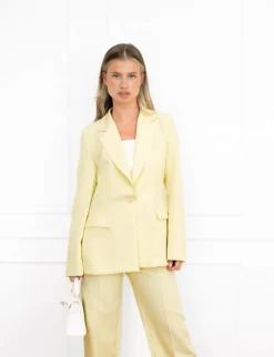 Mila blazer geel