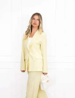 Mila blazer geel