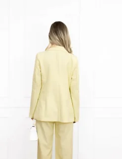 Mila blazer geel