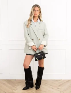 Milly blazer mint groen