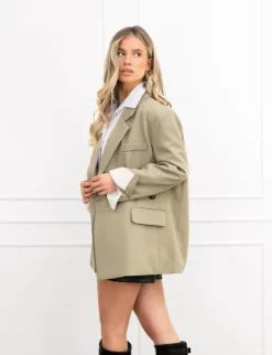 Milly blazer olijf groen
