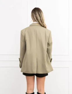 Milly blazer olijf groen