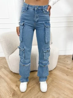 Milo cargo pants blauw