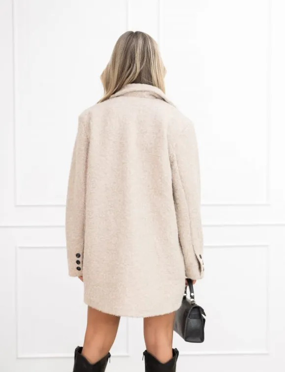 Molly blazer licht beige
