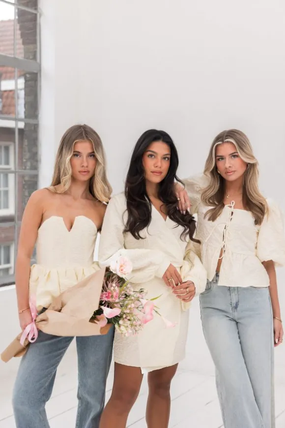 Nadine top creme