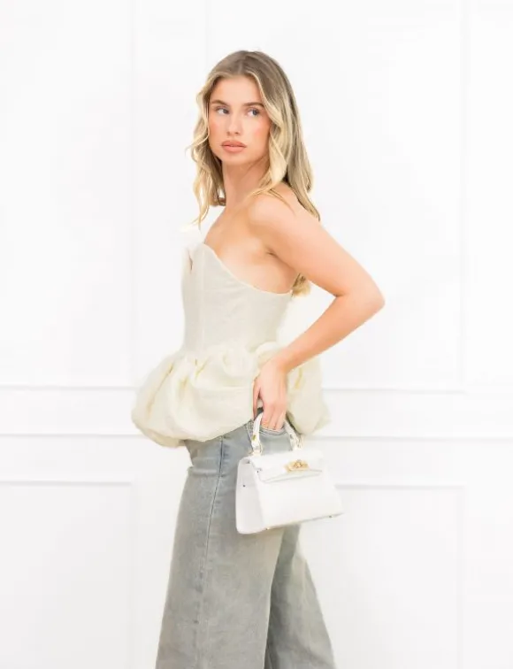Nadine top creme