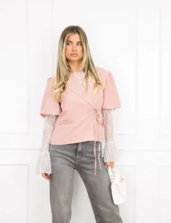 Neva blazer roze