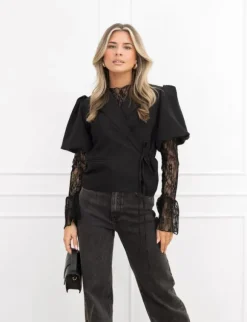 Neva blazer zwart