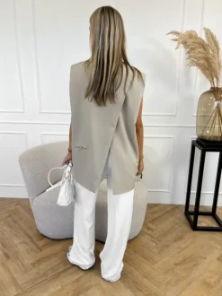 Nika gilet beige