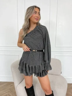 Nikki playsuit zilver