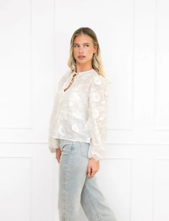 Nine blouse wit