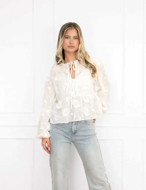 Nine blouse wit