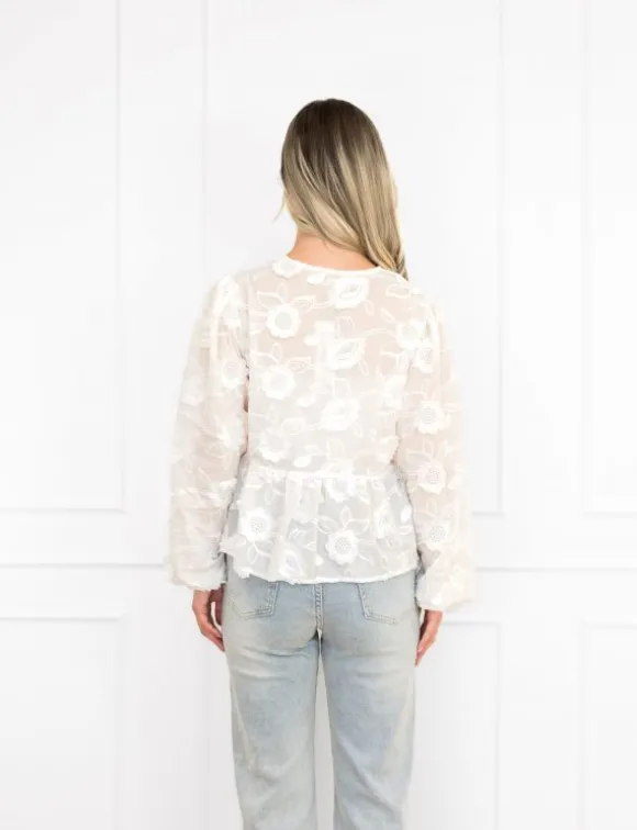 Nine blouse wit