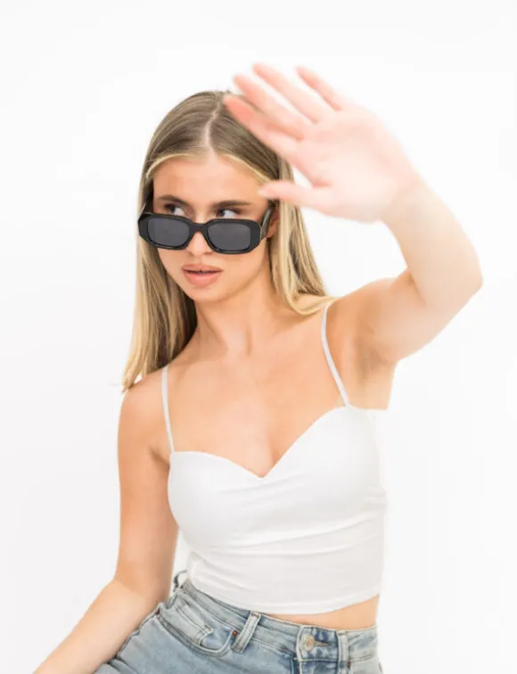 Noa zonnebril zwart