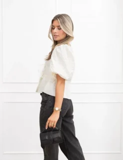 Norah top creme