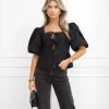 Norah top zwart