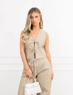 Noraly gilet beige