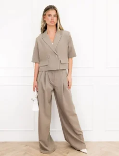 Nori pantalon taupe