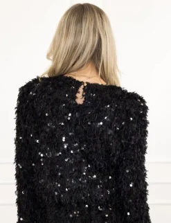 Nowy top zwart