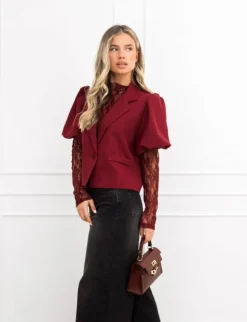 Nykee blazer bordeaux