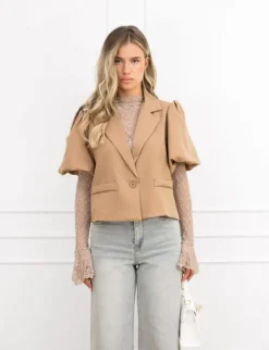 Nykee blazer camel
