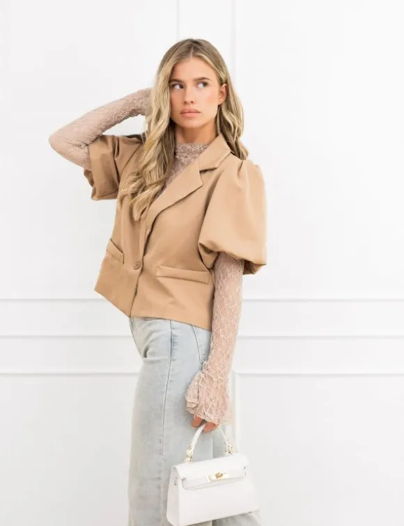 Nykee blazer camel