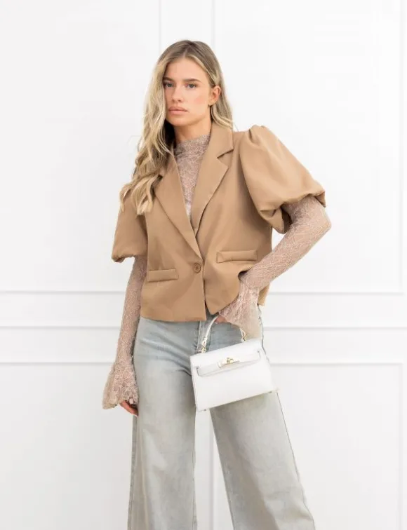 Nykee blazer camel