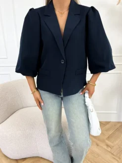 Nykee blazer donker blauw