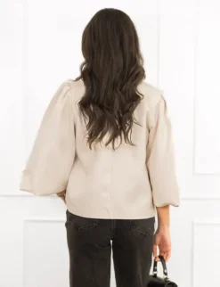 Nykee blazer licht beige