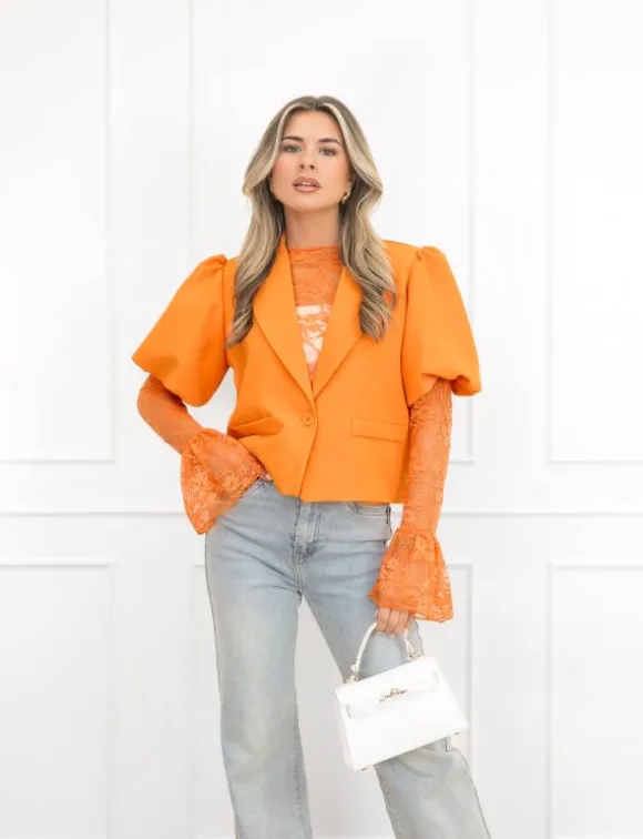 Nykee blazer oranje