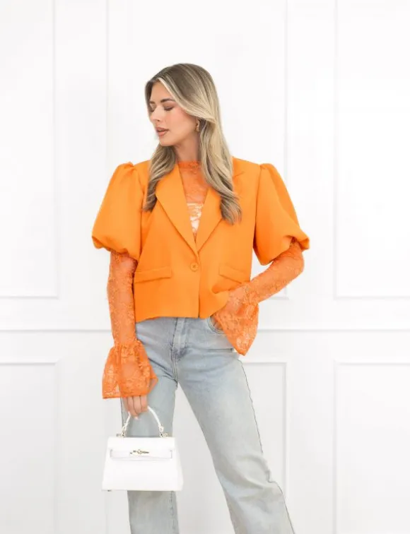 Nykee blazer oranje