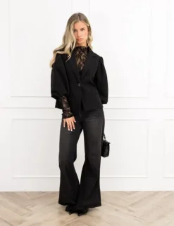 Nykee blazer zwart