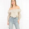Nyla top beige
