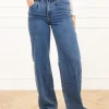 Pipa wide leg jeans blauw