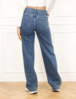 Pipa wide leg jeans blauw