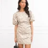 pre order Charlotte jurk beige
