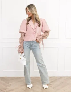 Quinn blazer roze