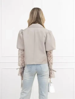 Quinn blazer taupe