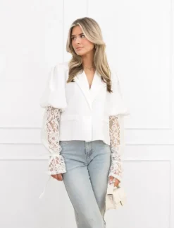 Quinn blazer wit