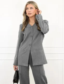 Rianne blazer grijs