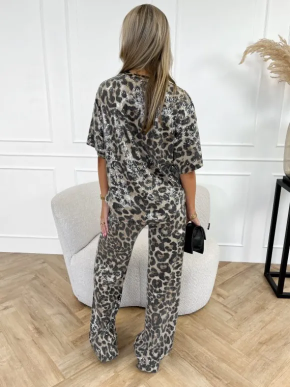 Riva panter broek