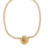 Rose ketting goud